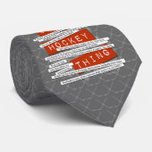 ホッケーの俗語 ネクタイ (ロール)