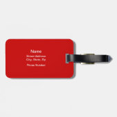 ホッケーの俗語 ラゲッジタグ (裏面横)