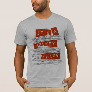 ホッケーの俗語 Tシャツ