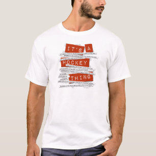 ホッケーの俗語 Tシャツ