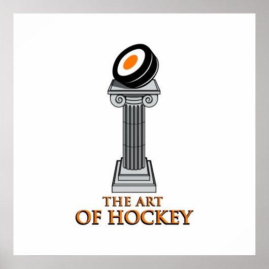 ホッケーの像 ポスター (正面)