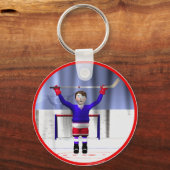 ホッケーの勝者 キーホルダー (正面)