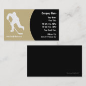 ホッケーの名刺 名刺 (正面/裏面)