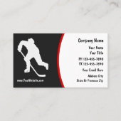 ホッケーの名刺 名刺 (正面)