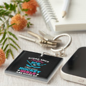 ホッケーの女の子は キーホルダー (正面右)