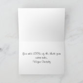 ホッケーの子供 シーズンカード (内部)