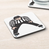 ホッケーの審判員 コースター (左側)