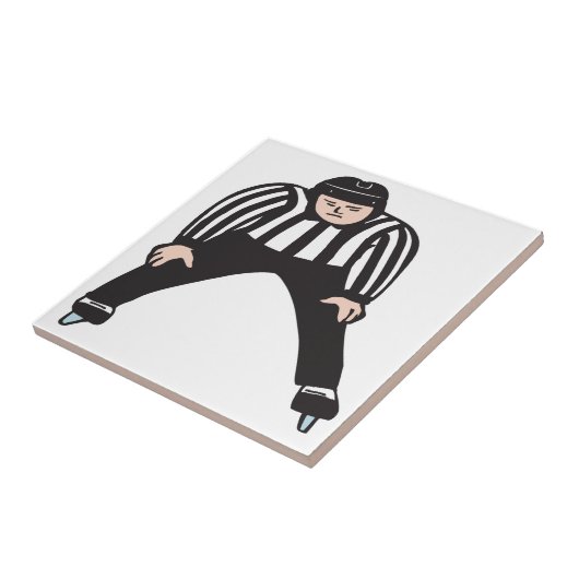 ホッケーの審判員 タイル (側面)