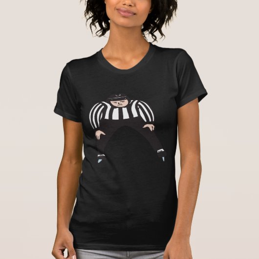 ホッケーの審判員 Tシャツ (正面)