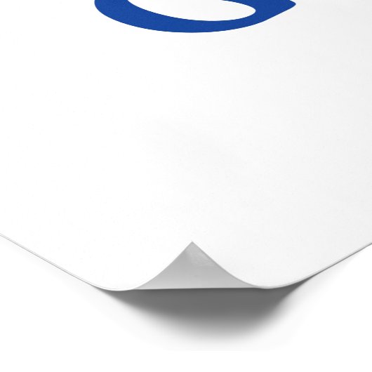 ホッケーの水彩を持つゴールだけの少女 ポスター (角)