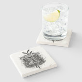 ホッケーの祈りの言葉 ストーンコースター (横)