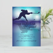 ホッケーの私のゲームの招待状 招待状 (スタンド正面)