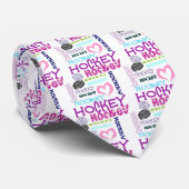 ホッケーの繰り返すこと ネクタイ (ロール)