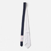 ホッケーの試合の友達カーボン繊維のスタイル ネクタイ (裏面)