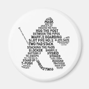 ホッケーのNetminder マグネット