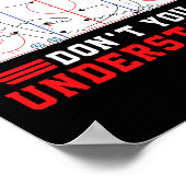 ホッケーのPlを理解していない部分 ポスター (角)