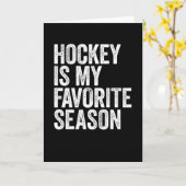 ホッケーはマイ·シーズお気に入りのン カード (黄色い花)