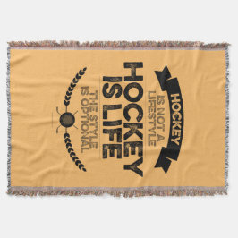 ホッケーはライフスタイルではない スローブランケット