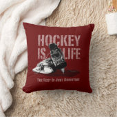 ホッケーは命 クッション (ブランケット)