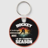 ホッケーは最高の年の時だ キーホルダー (正面)