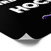 ホッケーをする女の子を甘く見て遊はいけない。 ポスター (角)