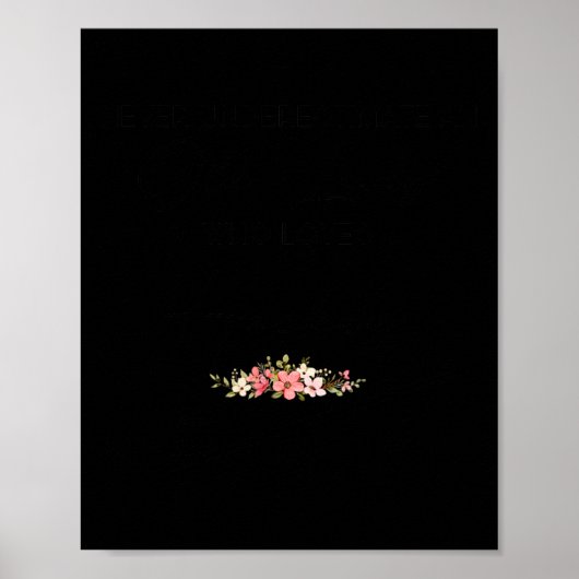 ホッケーを愛する老婦人を決して過小評価しない – アドホック ポスター (正面)