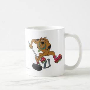 ホッケーを遊ぶScooby-Doo コーヒーマグカップ
