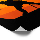 ホッケーアイスホッケープレイヤーギフト10 ポスター (角)