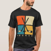 ホッケーアイスホッケー男子ユース少年キッズ Tシャツ (正面)