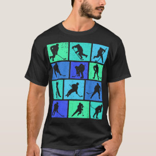 ホッケーアイスホッケー青少年たち Tシャツ