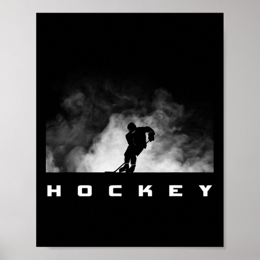 ホッケーアパレル – ホッケーアイスホッケープレイヤーギフト2 ポスター (正面)