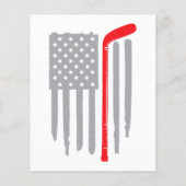 ホッケーアメリカ国旗 (裏面)