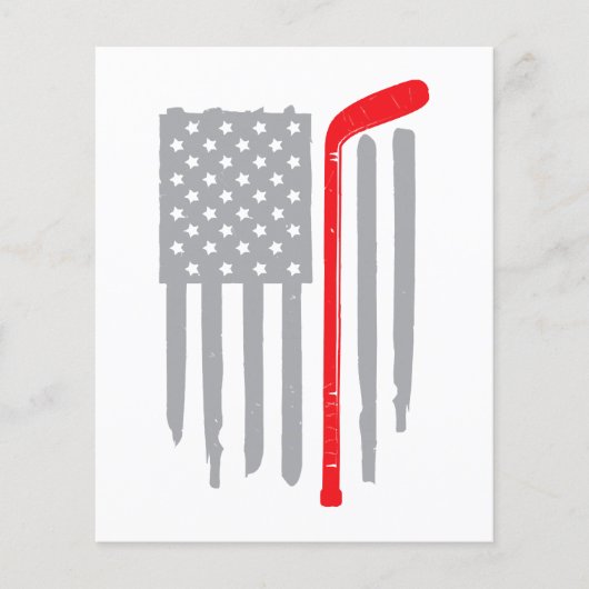 ホッケーアメリカ国旗 (正面)