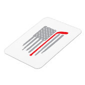 ホッケーアメリカ国旗 マグネット (左側)