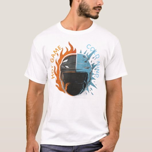 ホッケーアート Tシャツ (正面)
