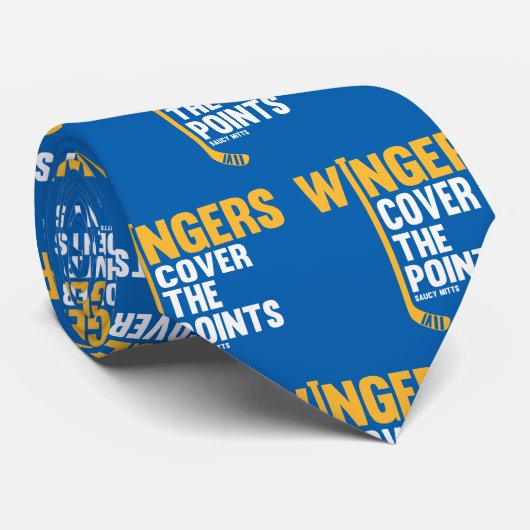 ホッケーウイングがポイントをカバー ネクタイ (ロール)