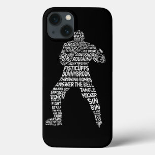ホッケーエンフォーサーゴオンワードアートiPhone 5ケース iPhone 13ケース