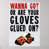 ホッケーエンフォーサー行きたい ポスター (正面)