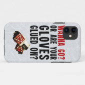 ホッケーエンフォーサー行きたい Case-Mate iPhoneケース (裏面(横))