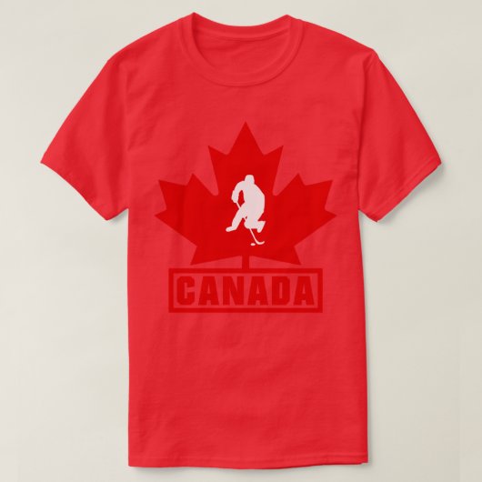 ホッケーカナダ2 Tシャツ (デザイン正面)