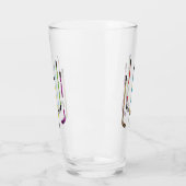 ホッケーカラフルスティック タンブラーグラス (左)