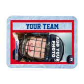 ホッケーカード土産 マグネット (横)