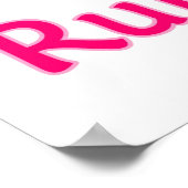 ホッケーガールズルール ポスター (角)