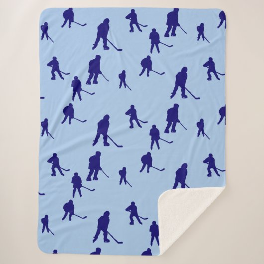ホッケーキッズシェルパ毛布 シェルパブランケット (正面)