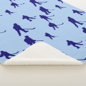 ホッケーキッズシェルパ毛布 シェルパブランケット (3/4)