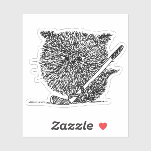 ホッケーキャットシール シール (シート)