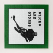 ホッケーギフトjigsawパズル ジグソーパズル (横)