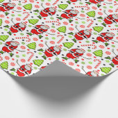 ホッケークリスマスギフトラッピング紙 ラッピングペーパー (角)