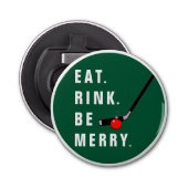 ホッケークリスマスストッキングスタッファー 栓抜き (正面)