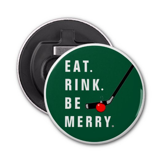 ホッケークリスマスストッキングスタッファー 栓抜き (正面)